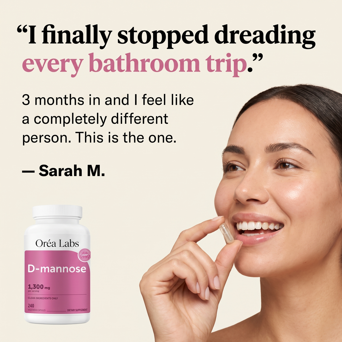 Pure D Mannose Capsules